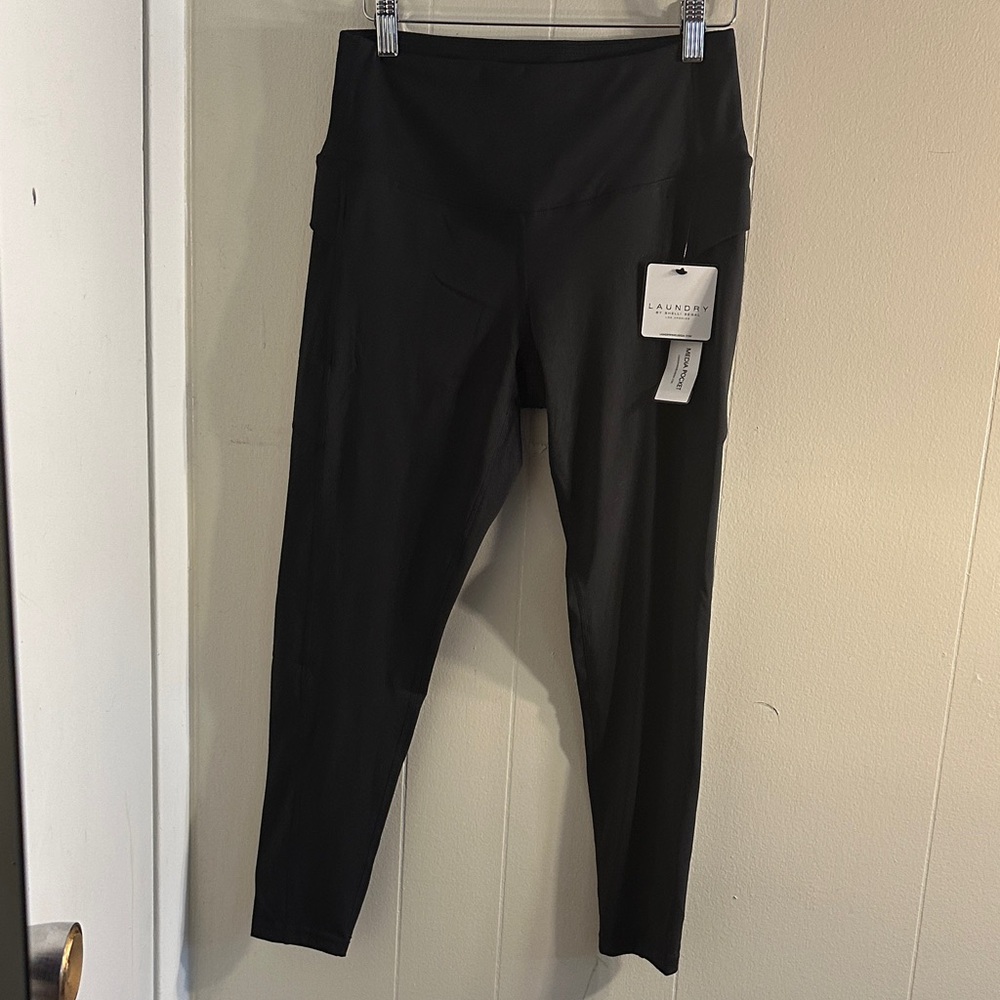 Laundry By Shelli Segal Black Leggings